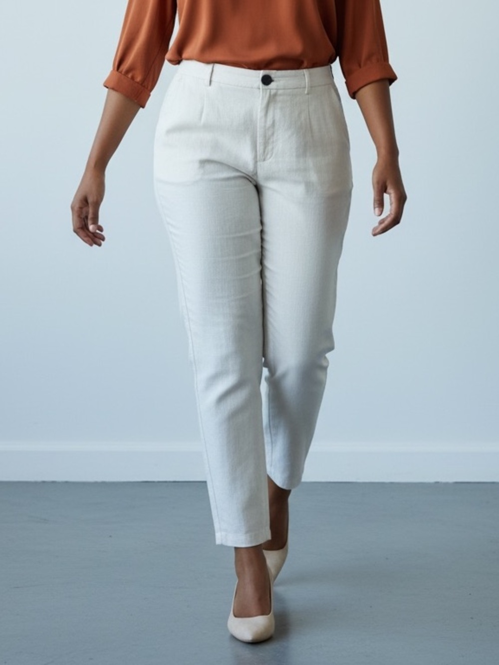 Lanvin Light Cream Colored Pants